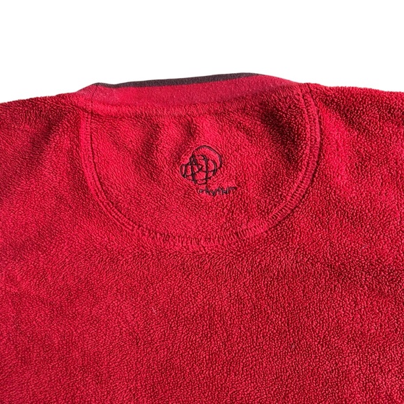 Vintage Patagonia Fleece Rhythm Pullover Red Mens Size X-Large Sweater - Picture 14 of 16